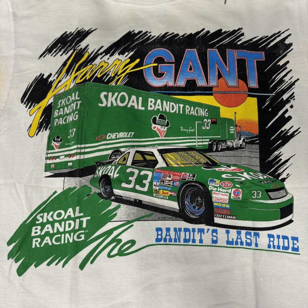 NASCAR × Vintage VINTAGE NASCAR HARRY GANT AUTOGR… - image 3