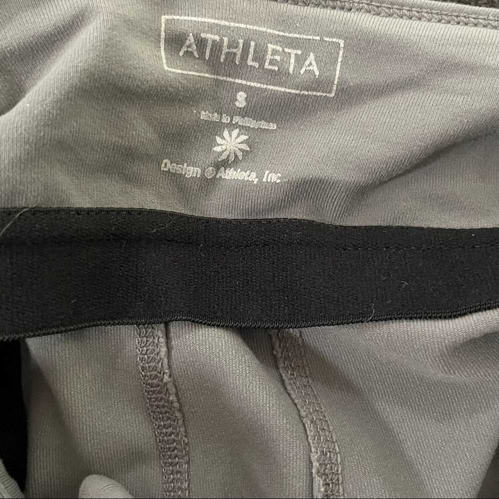 Athleta Sizzle Gray Athletic Yoga Athleisure Comf… - image 5