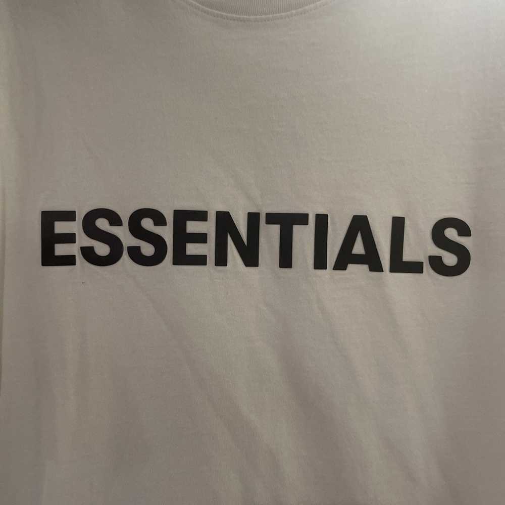 Essentials Fear Of God Essentials White T Shirt S… - image 2