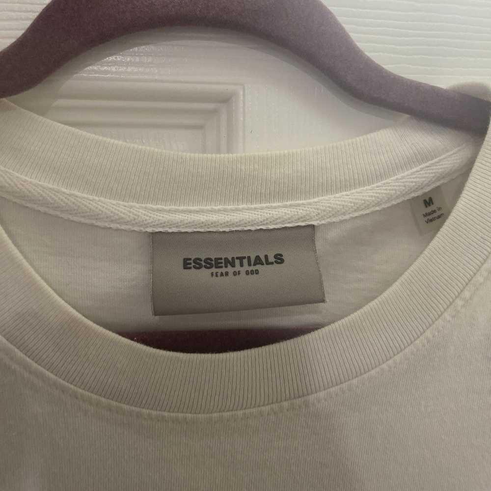 Essentials Fear Of God Essentials White T Shirt S… - image 3