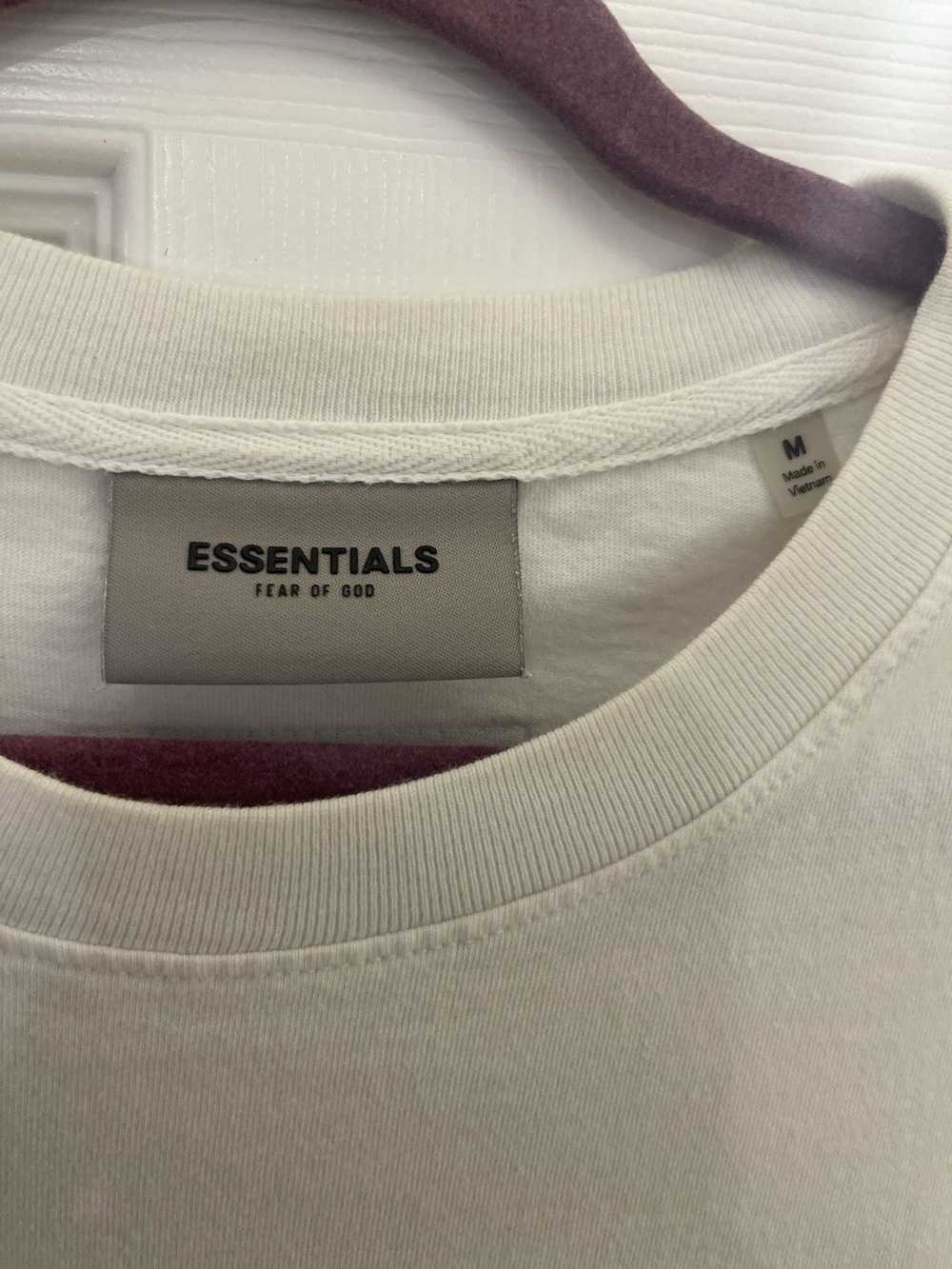 Essentials Fear Of God Essentials White T Shirt S… - image 9