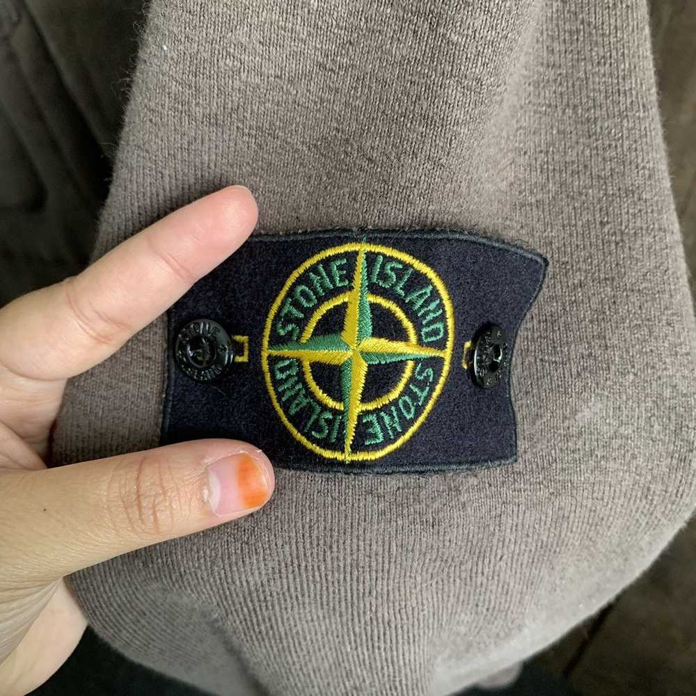 Stone Island × Vintage Vintage Stone Island Hoode… - image 4