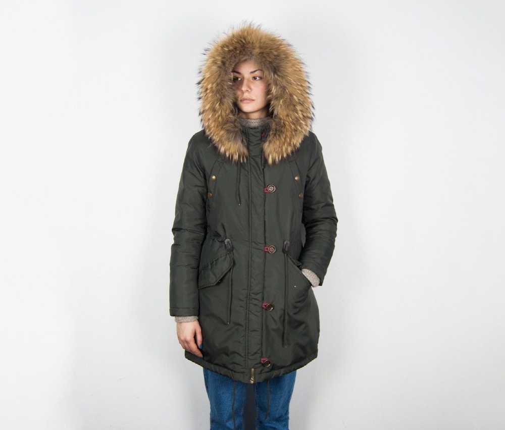 Burberry Burberry Brit Long Hooded Long Down Park… - image 4