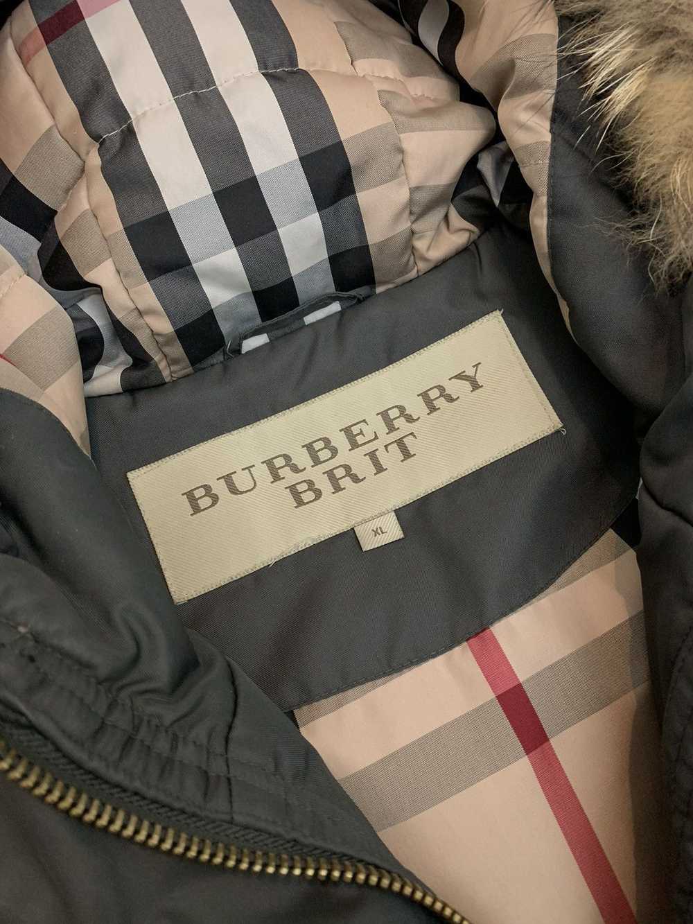 Burberry Burberry Brit Long Hooded Long Down Park… - image 9