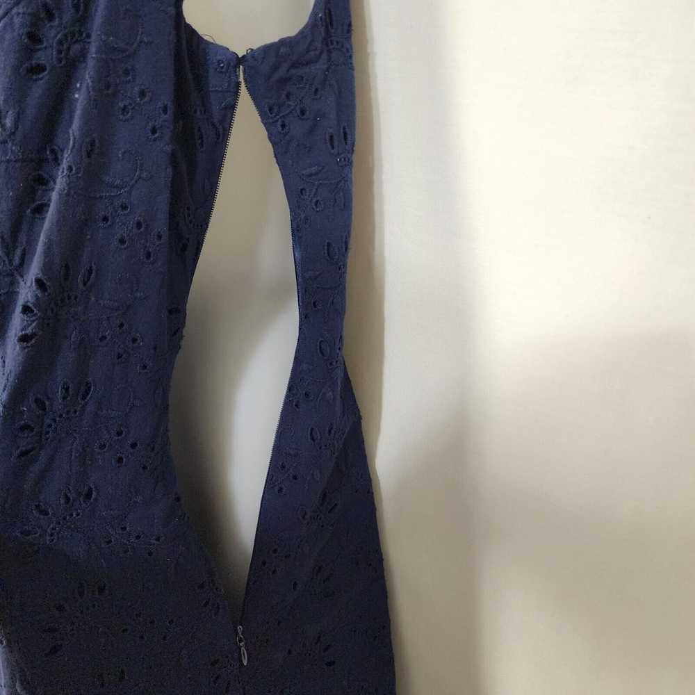 Lauren Ralph Lauren Womens Dress Size 8 Blue Fit … - image 7