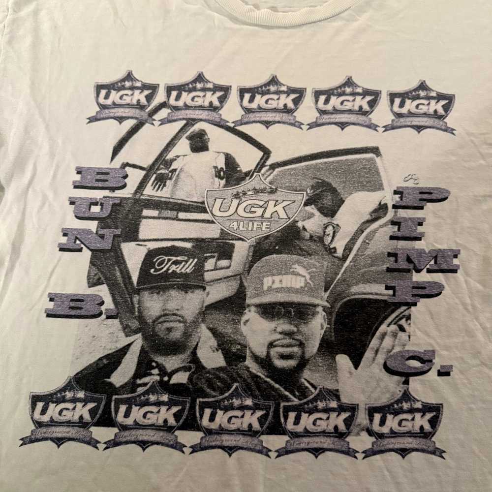 Vintage Thrashed UGK Bun B. and Pimp C. Tee - image 2