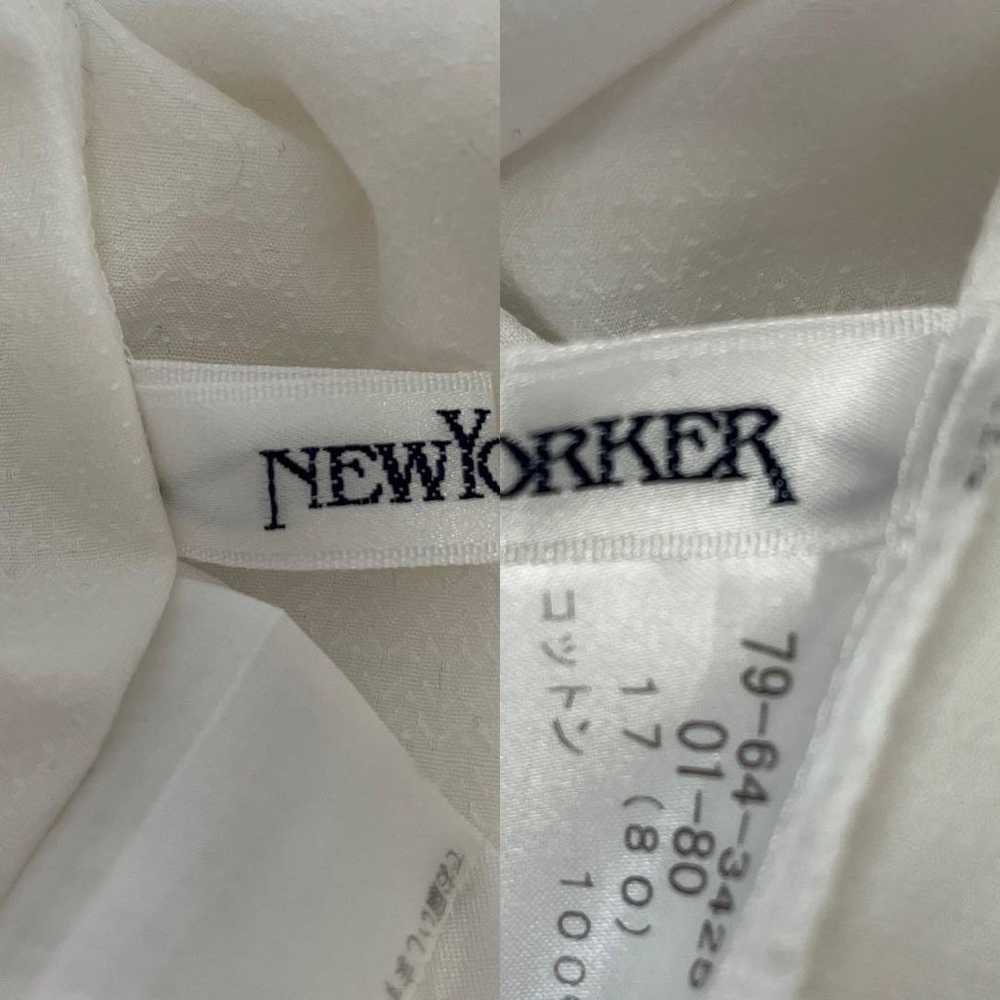 7359 NEWYORKER New Yorker Frill Blouse Plain Cott… - image 11