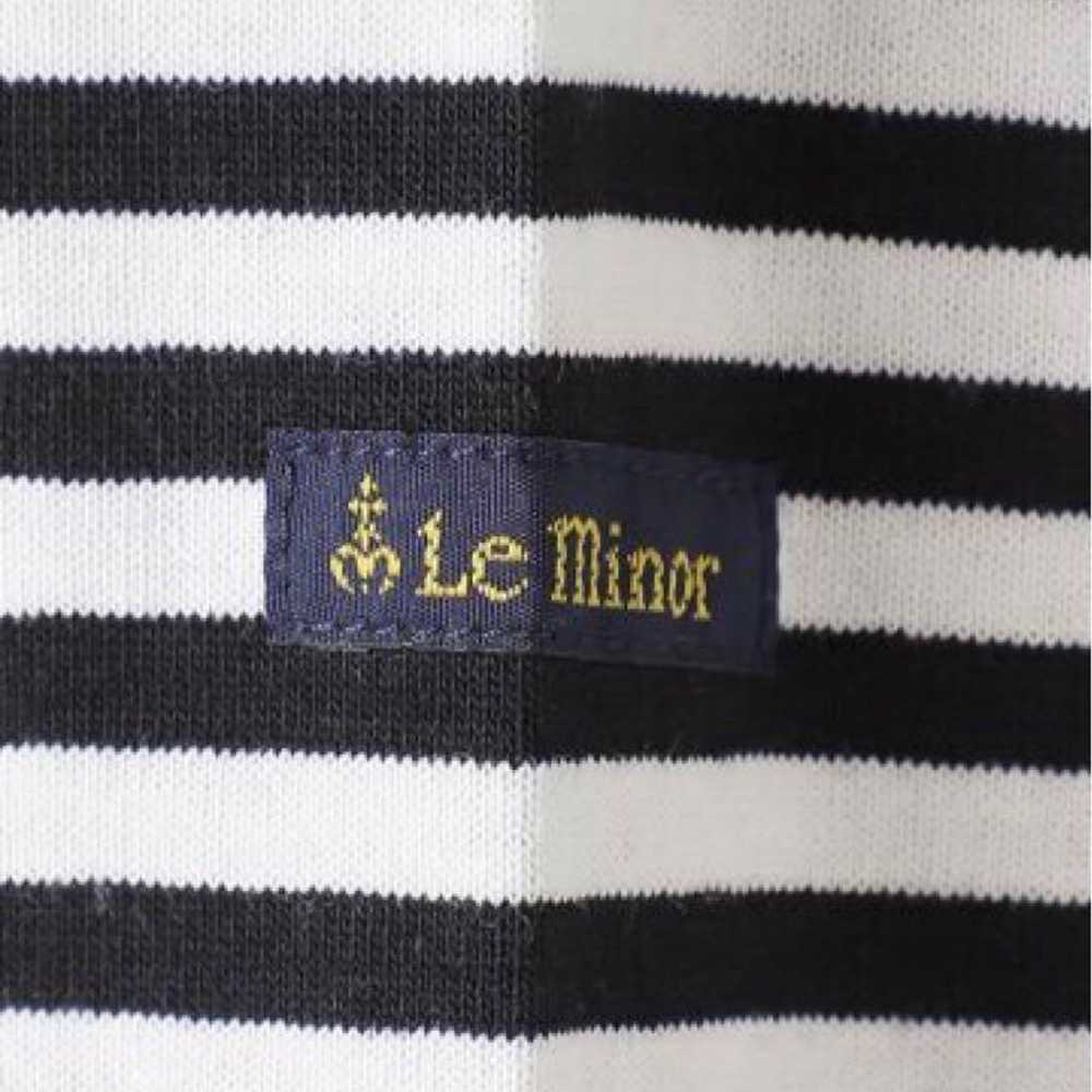 LE MINOR SLOBE Special Order Border Cut T-shirt S… - image 7