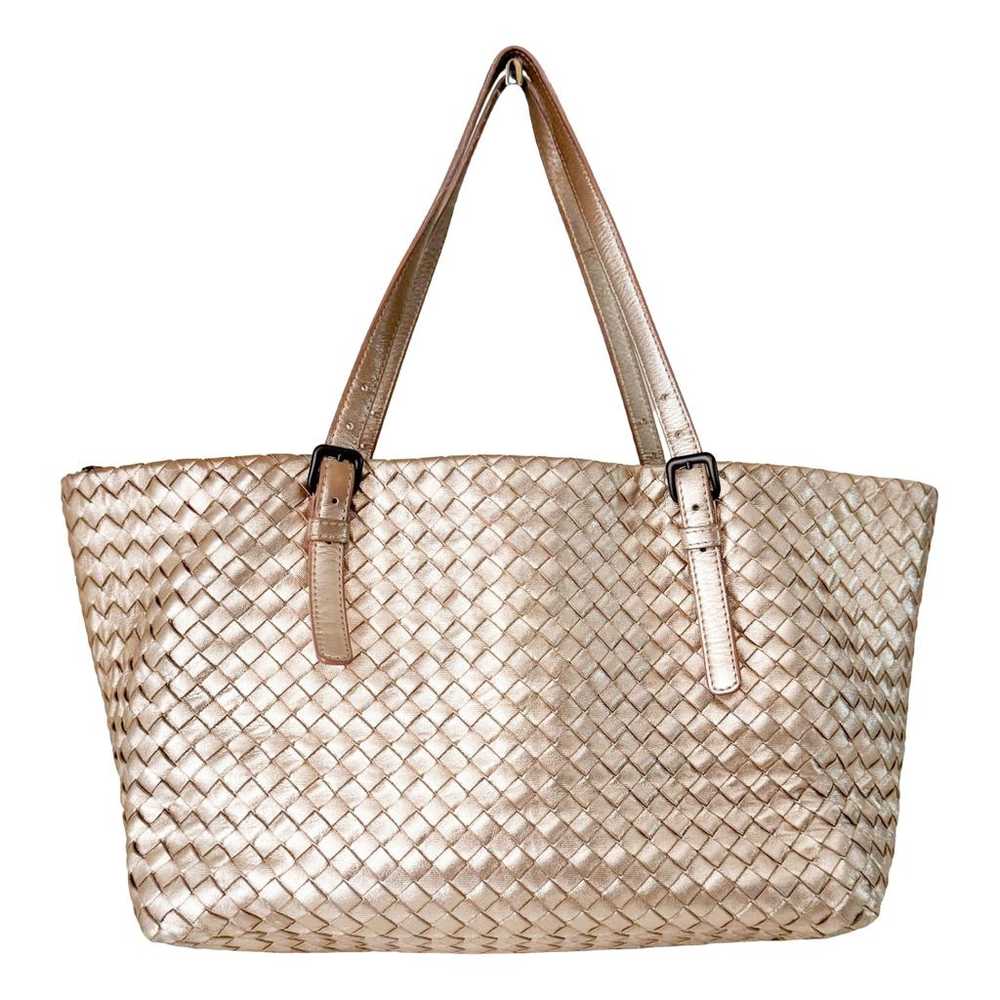 Bottega Veneta Cabat leather handbag - image 1