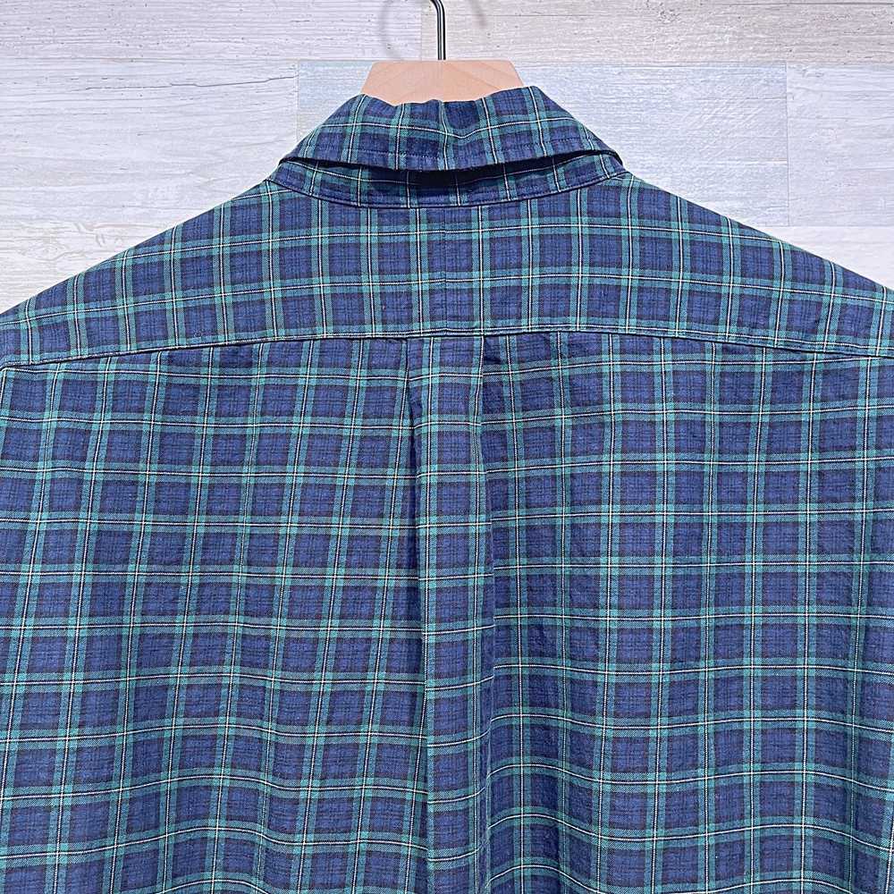 Ralph Lauren Ralph Lauren Flannel Plaid Shirt Blu… - image 4