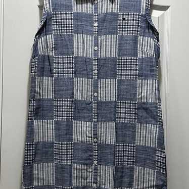 Tommy Hilfiger Women’s Plaid Patchwork Dress EUC S