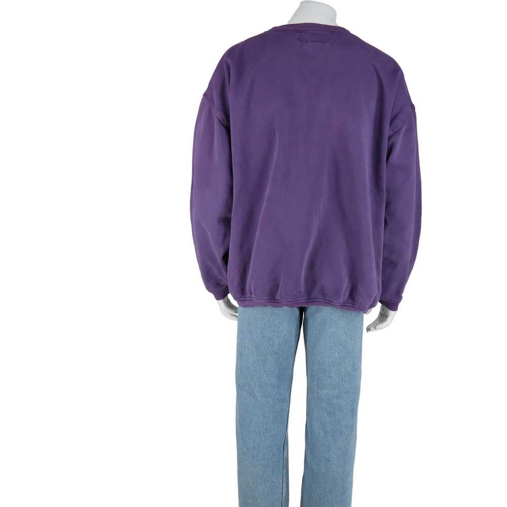 Vintage Vintage BUM Equipment Purple Trashed Fade… - image 3