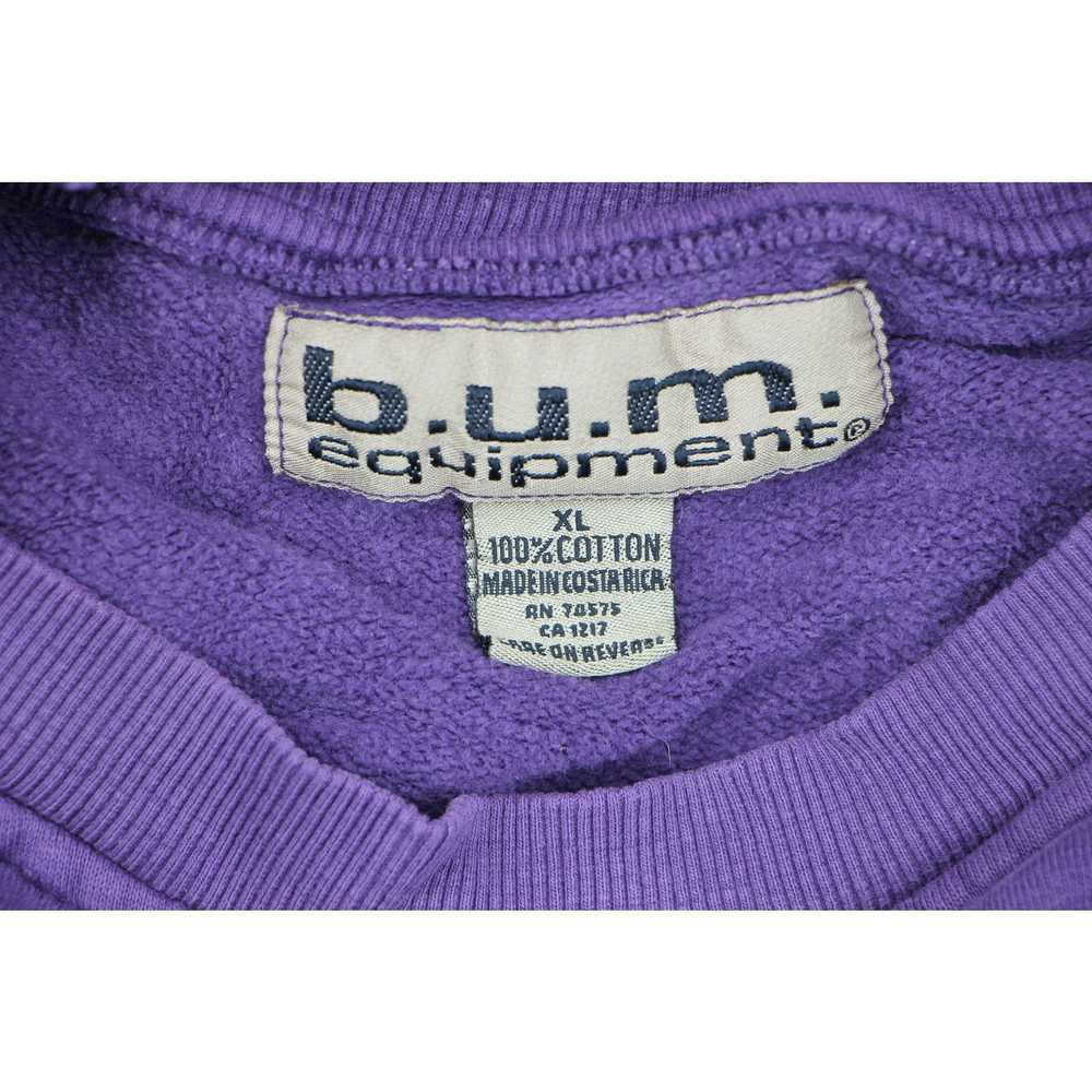 Vintage Vintage BUM Equipment Purple Trashed Fade… - image 4