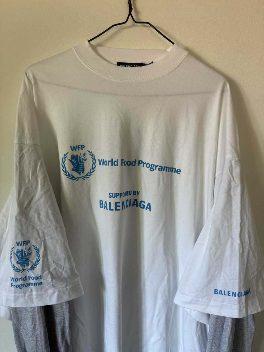 Balenciaga Balenciaga WFP longsleeve White - image 3