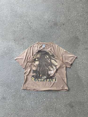 Bob Marley × Vintage Vintage Faded Bob Marley Rap 