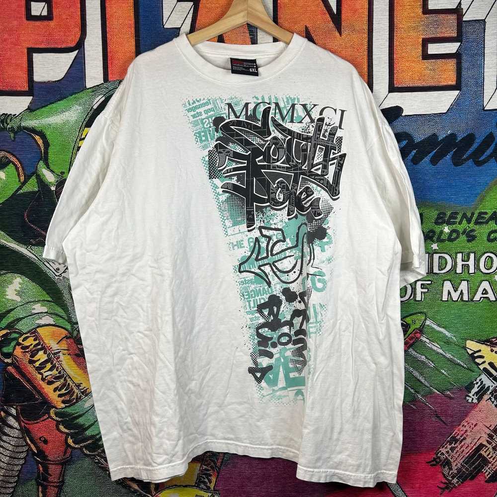 Southpole × Vintage Y2K Southpole Graffiti Tee Si… - image 1