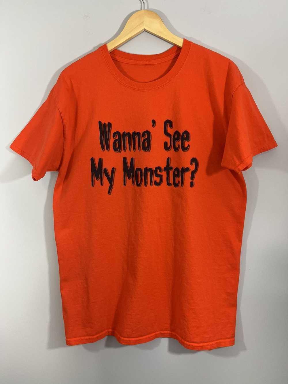 Vintage Vintage Wanna See My Monster? Sex Joke Fu… - image 1