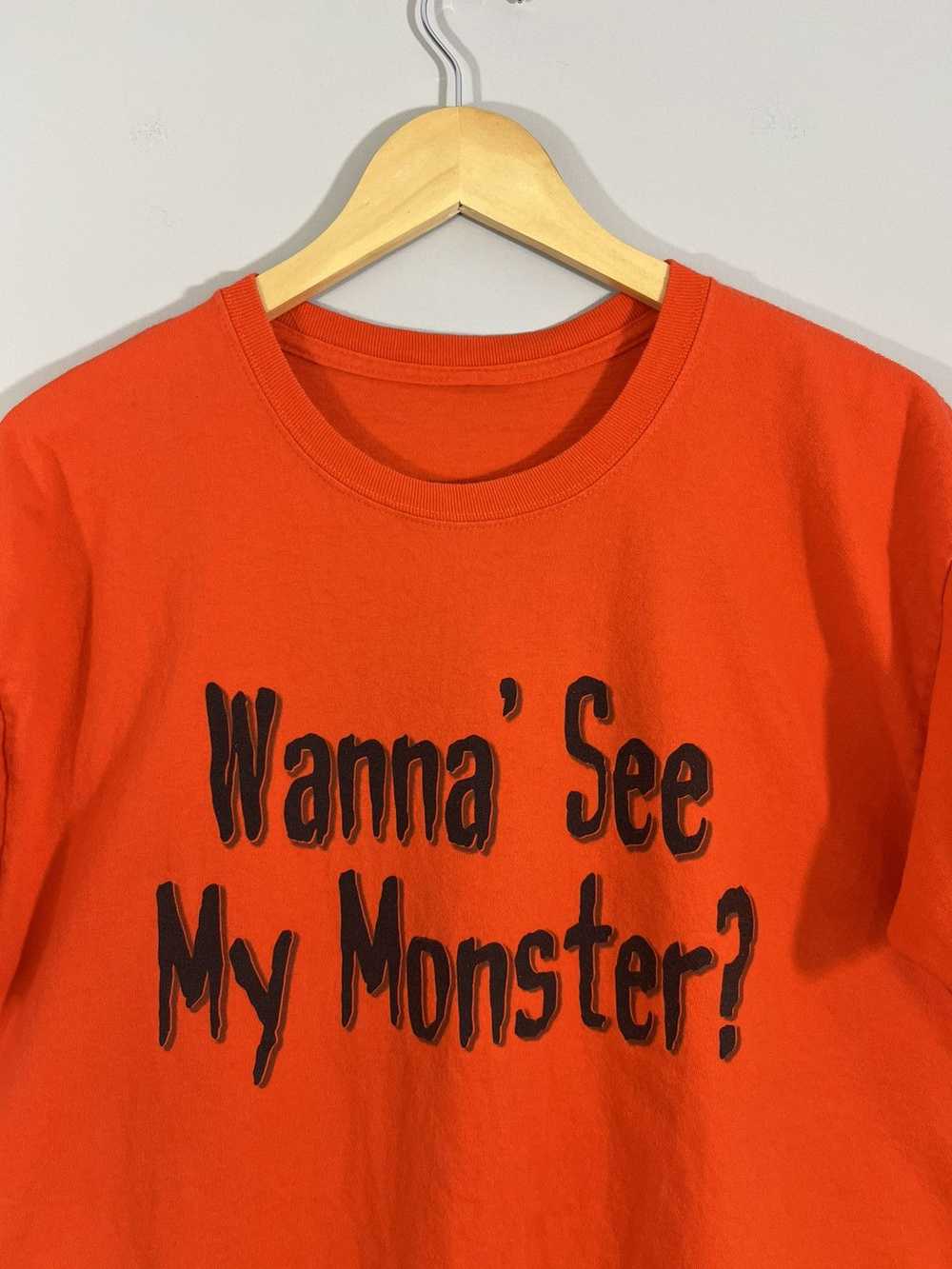 Vintage Vintage Wanna See My Monster? Sex Joke Fu… - image 2