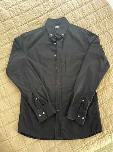 Gustin Japan black Oxford button up shirt