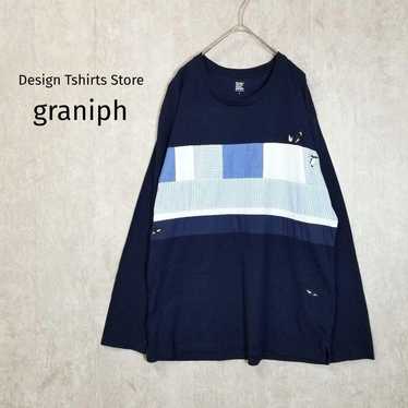 Graniph [L] Oversized Switching Cut-and-Sew Pengu… - image 1