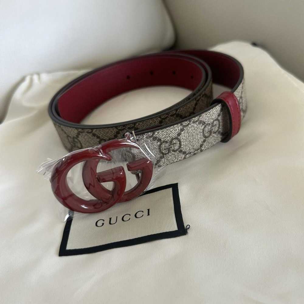 Gucci Leather belt - image 7