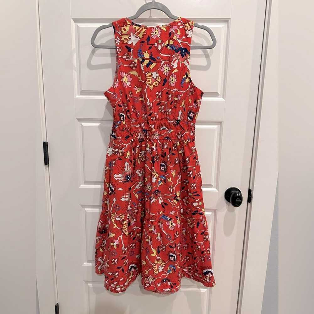 Anthropologie V-neck Sleeveless Midi Dress - image 4