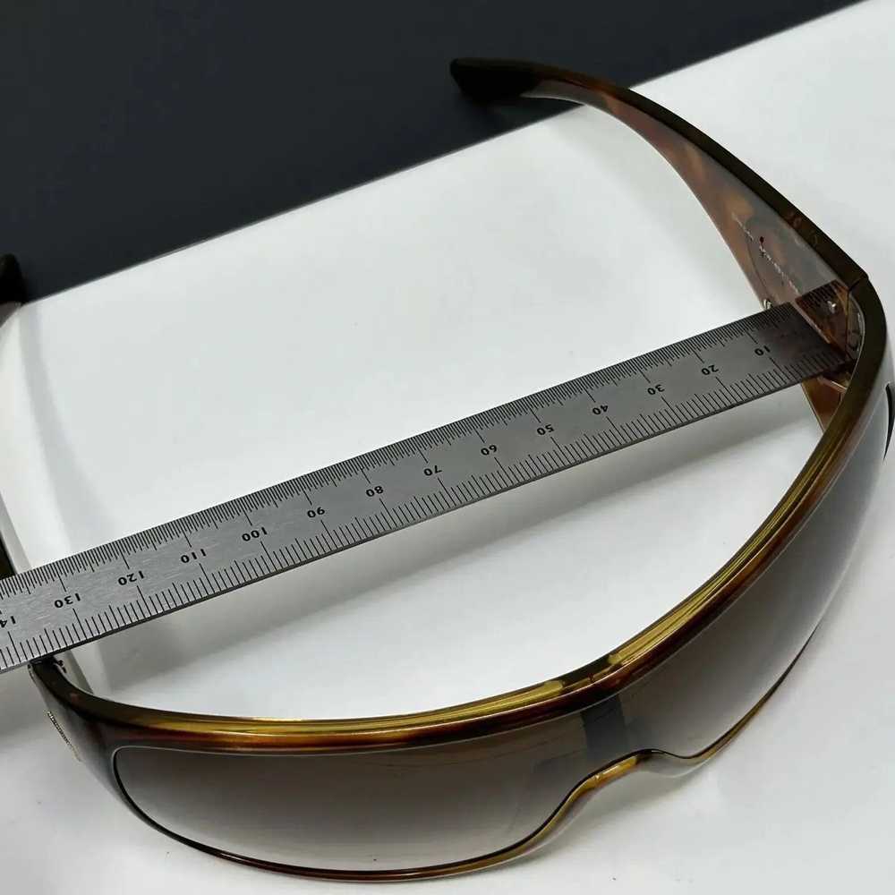 Prada × Vintage PRADA Sunglasses Wrap Shield Mask… - image 5