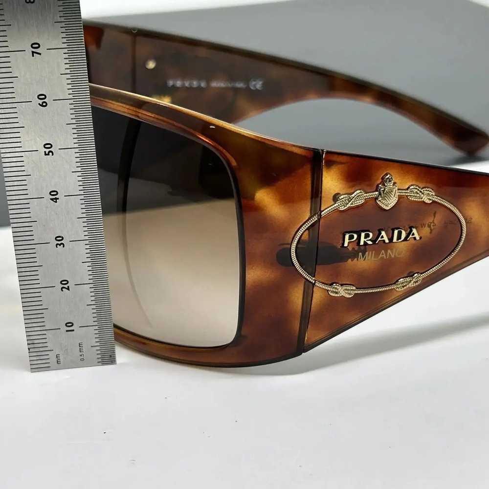 Prada × Vintage PRADA Sunglasses Wrap Shield Mask… - image 7