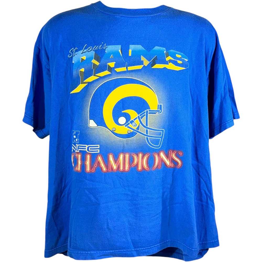 Vintage Vintage St. Louis Rams NFC Champions Big … - image 1