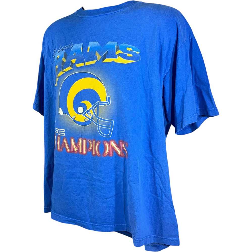 Vintage Vintage St. Louis Rams NFC Champions Big … - image 3