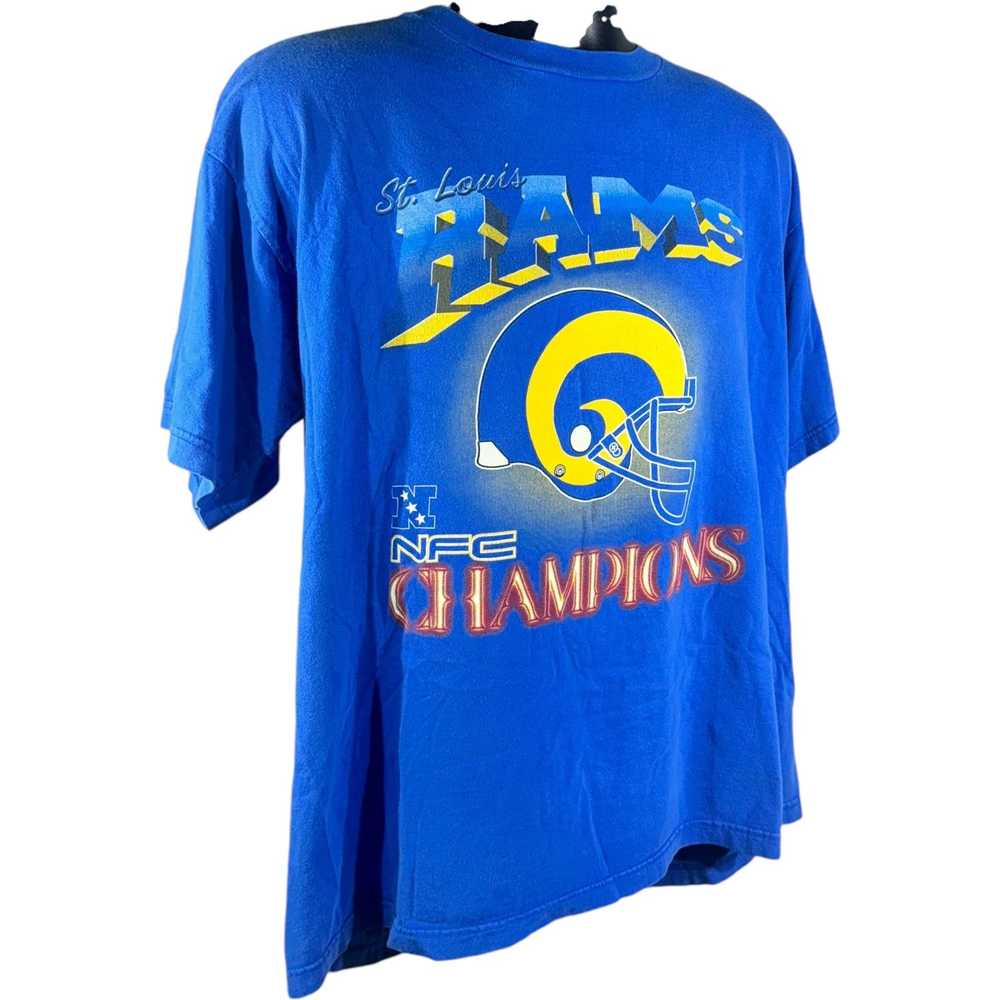 Vintage Vintage St. Louis Rams NFC Champions Big … - image 4