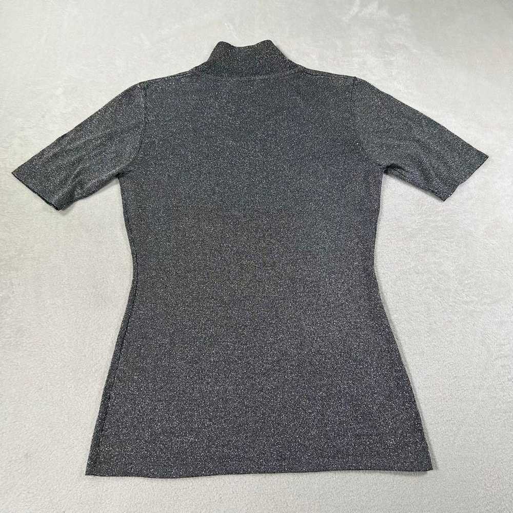 【LAUREL】Short Sleeve Cut and Sewn Silk Blend Stre… - image 3