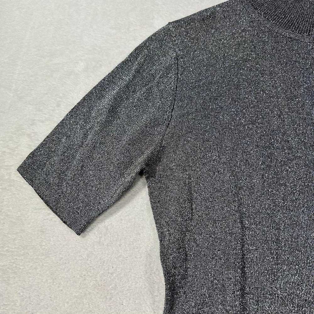 【LAUREL】Short Sleeve Cut and Sewn Silk Blend Stre… - image 5