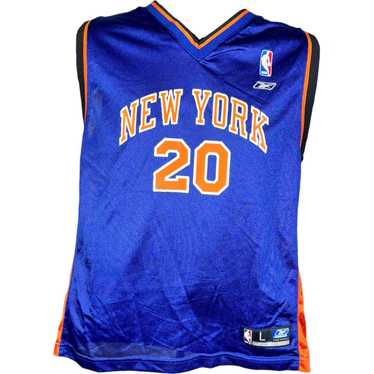 NBA Nike offers Youth M Knicks New York #20 Alan Houston Sewn Jersey