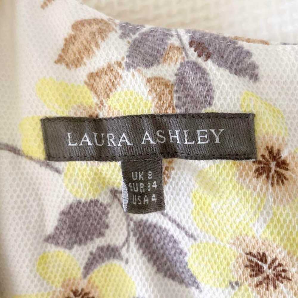 Laura Ashley Yellow Floral Dress - image 3