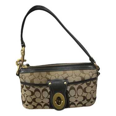 Coach Signature Sufflette cloth handbag