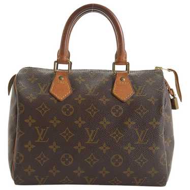 Louis Vuitton Speedy cloth handbag