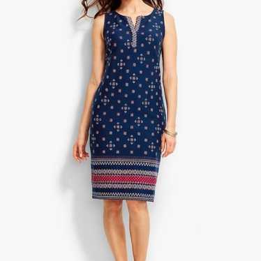 Talbots Sleeveless Shift Dress