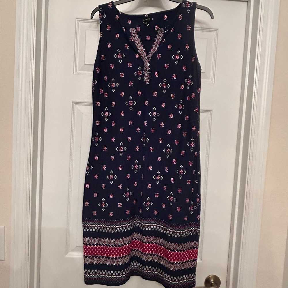 Talbots Sleeveless Shift Dress - image 2