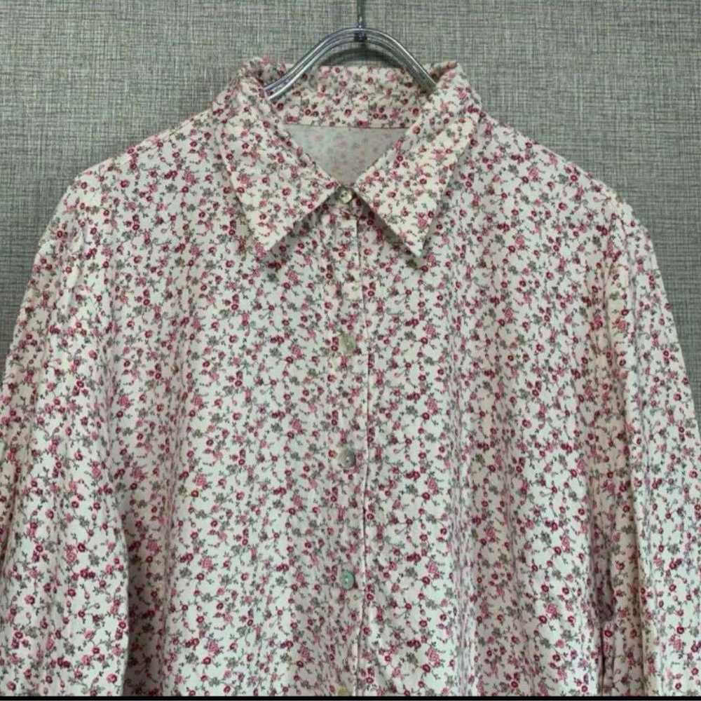 90s 00s vintage American used clothing floral pat… - image 6