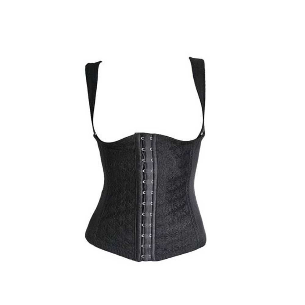 y2k goth lace corset top - image 1