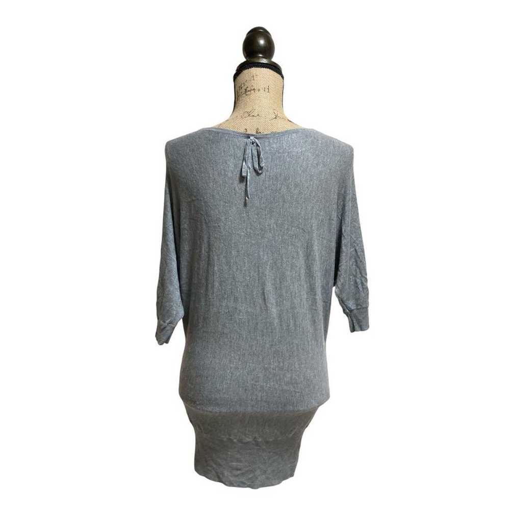 P1835 Jewel Changes Knit Tunic Length Half Sleeve… - image 5