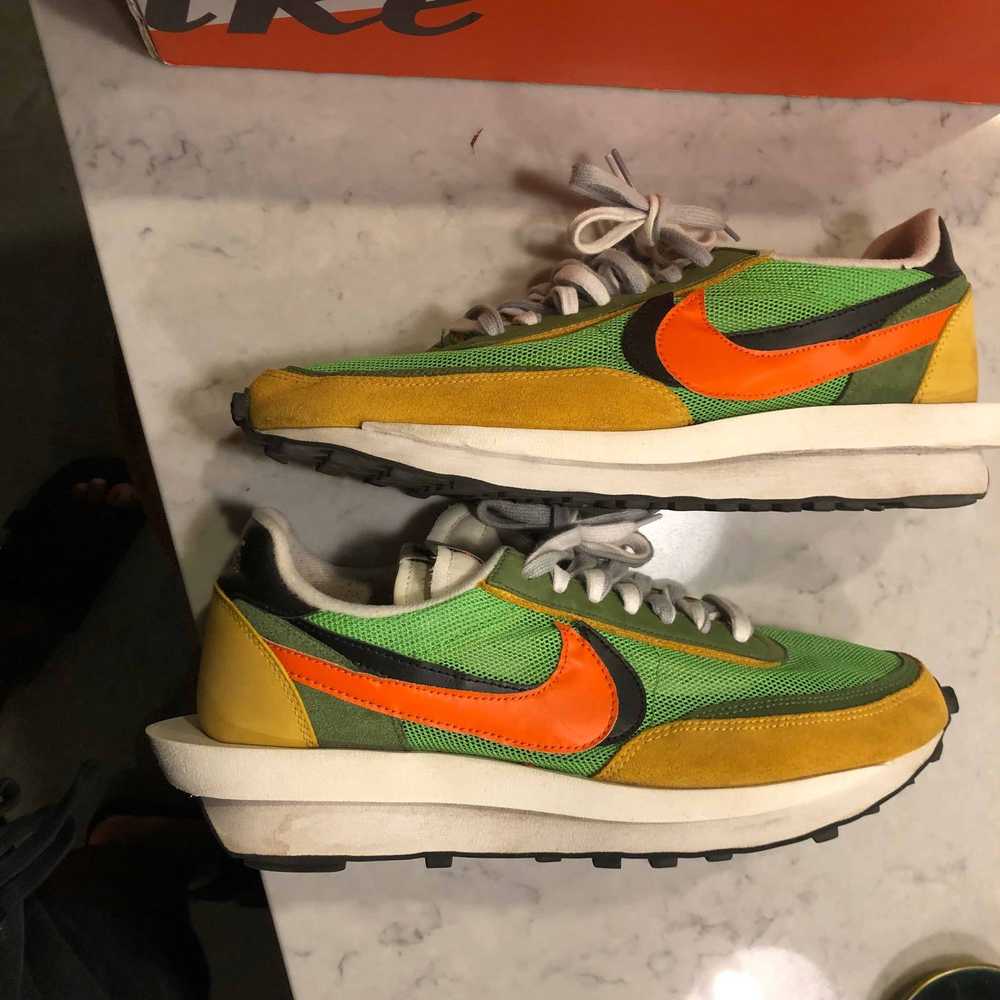 Nike sacai x LDWaffle Green Gusto - image 2