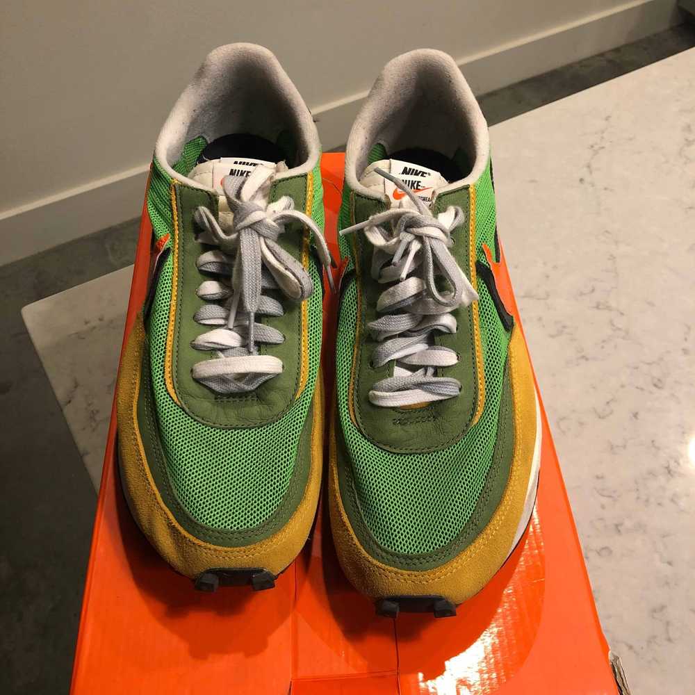 Nike sacai x LDWaffle Green Gusto - image 3