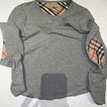 Burberry authentic long sleeve top plaid