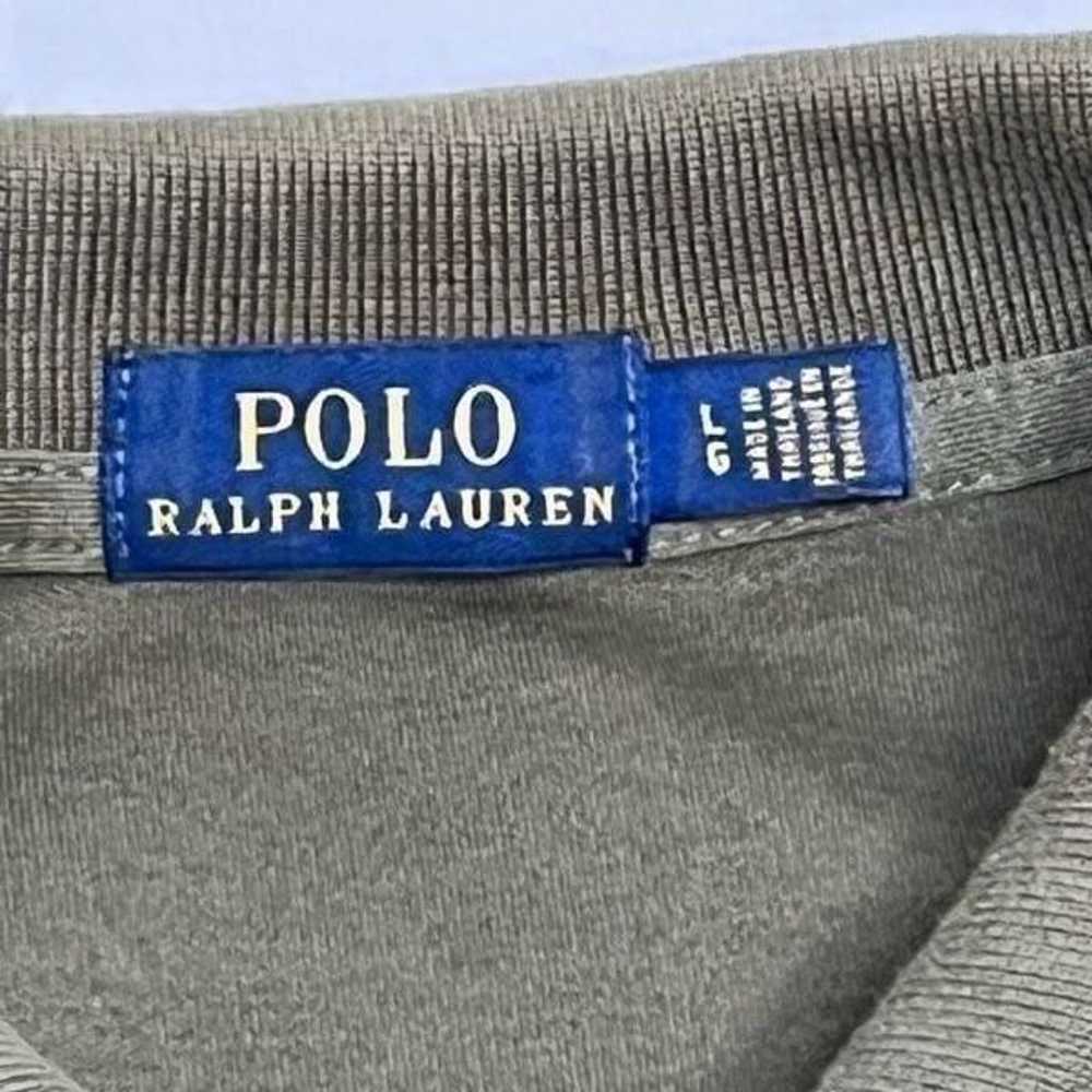 Polo Ralph Lauren olive green classic polo shirt … - image 12