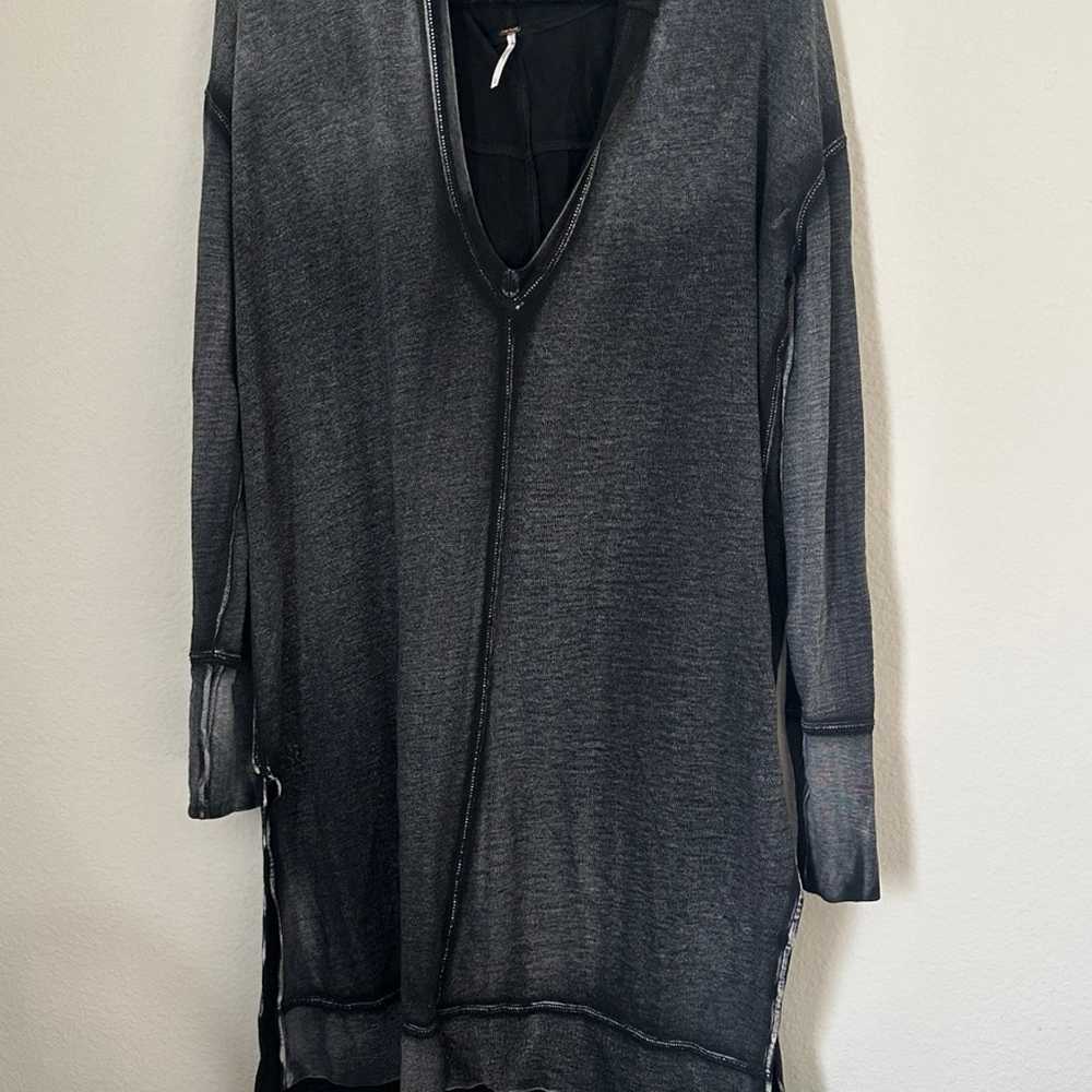 Free People hoodie dress Size L - image 3