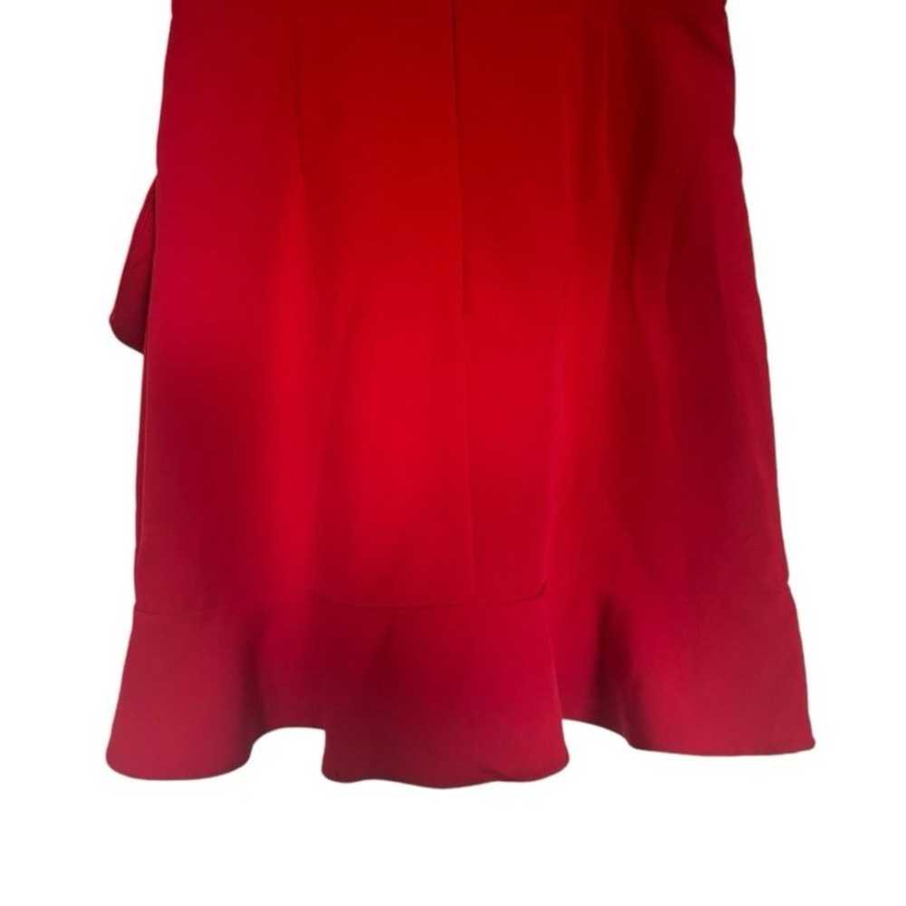 Lulus Red Satin Dress Size Large (L) - image 3