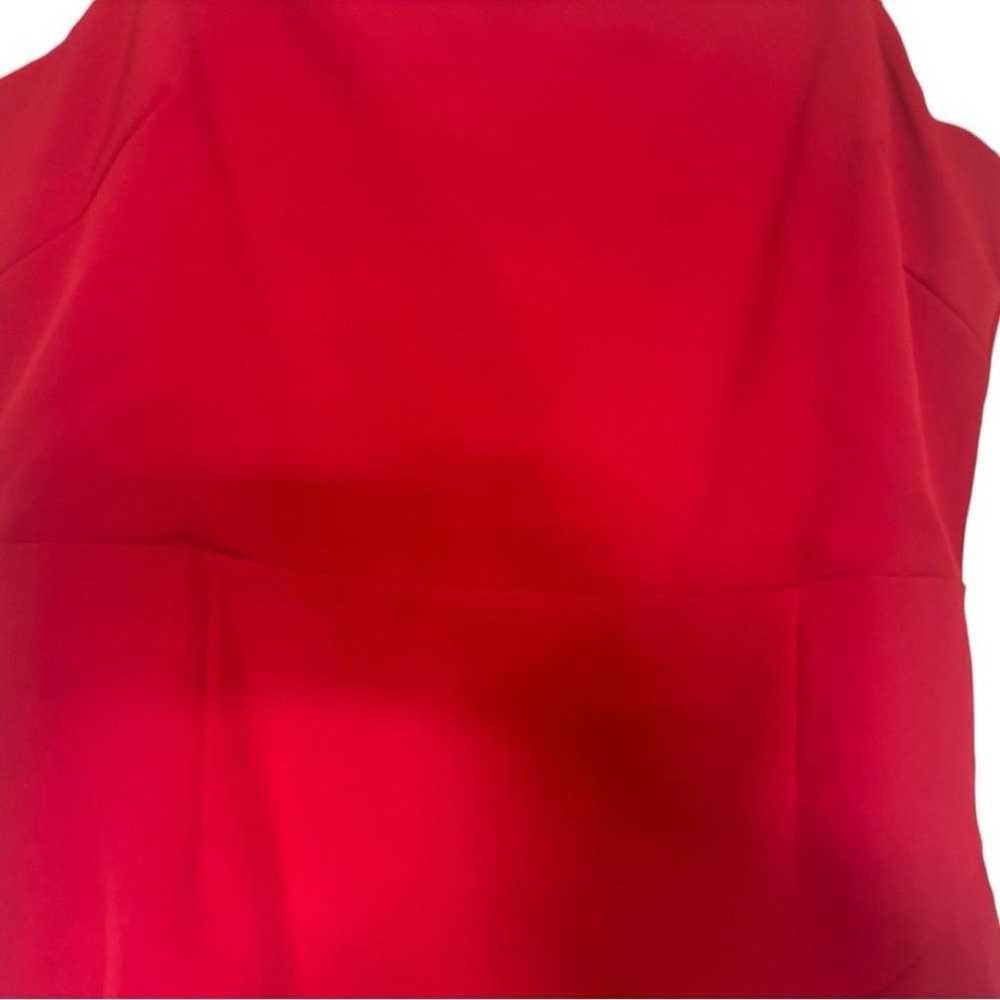 Lulus Red Satin Dress Size Large (L) - image 4