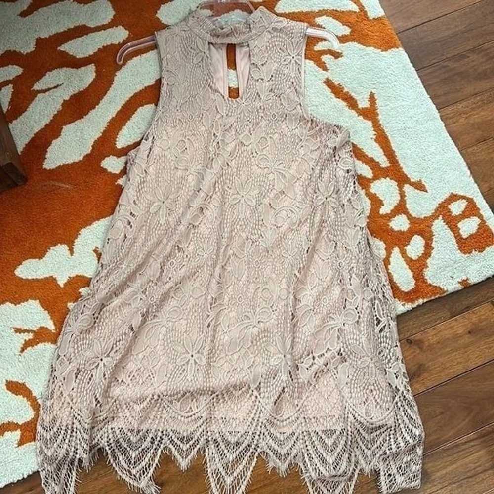 Love Fire pink lace dress - image 2